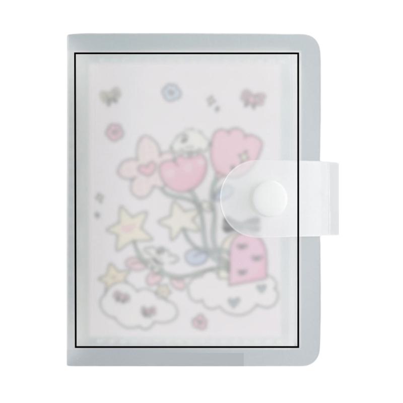 Portable Memorabilia Organizers Photo Card Train Ticket Card Collection Book Photocard Holder Small Photo Album