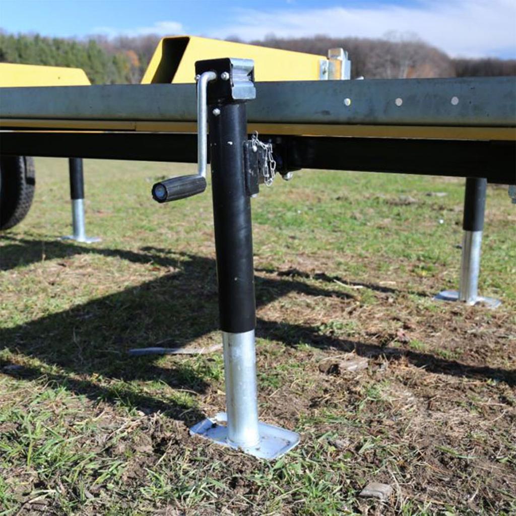 Sidovindsvagnsvinsch 5000 lb lastkapacitet Robust pålitlig höghållfast vagnsvinsch för husbilsvagn