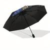 Masonic Square and Compasses Symbol  Umbrella, Portable 3-Fold Umbrella for Men & Women