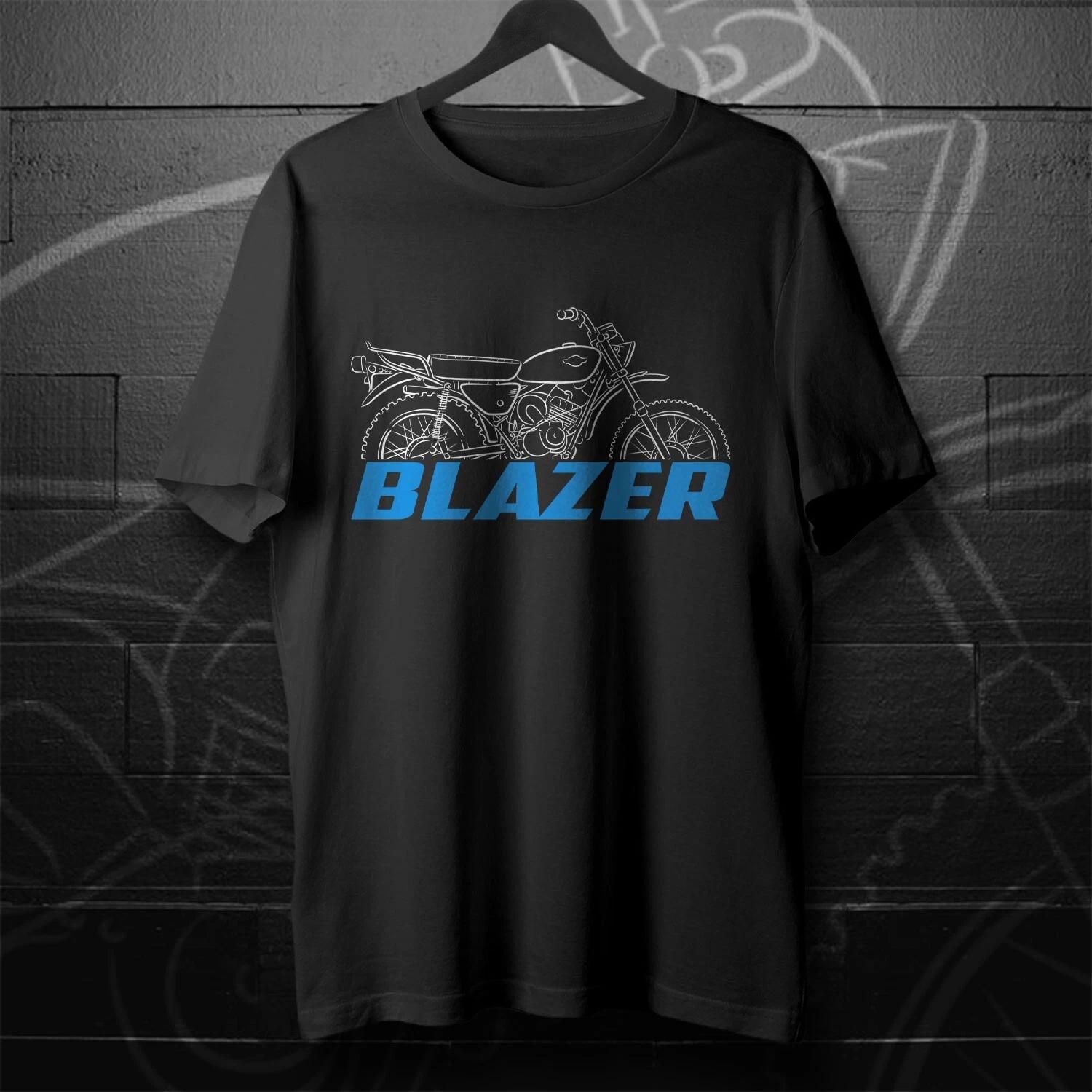 

Black men s and women s T-shirt Suzuki TC90 Blazer 1970-1972 - Motorcycle XL