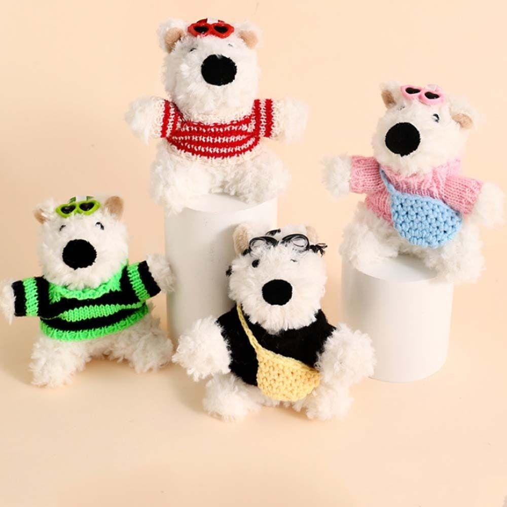 

Stuffed Plush Puppy Doll Key Chain Rabbit Cartoon Animal Key Ring Gifts style4