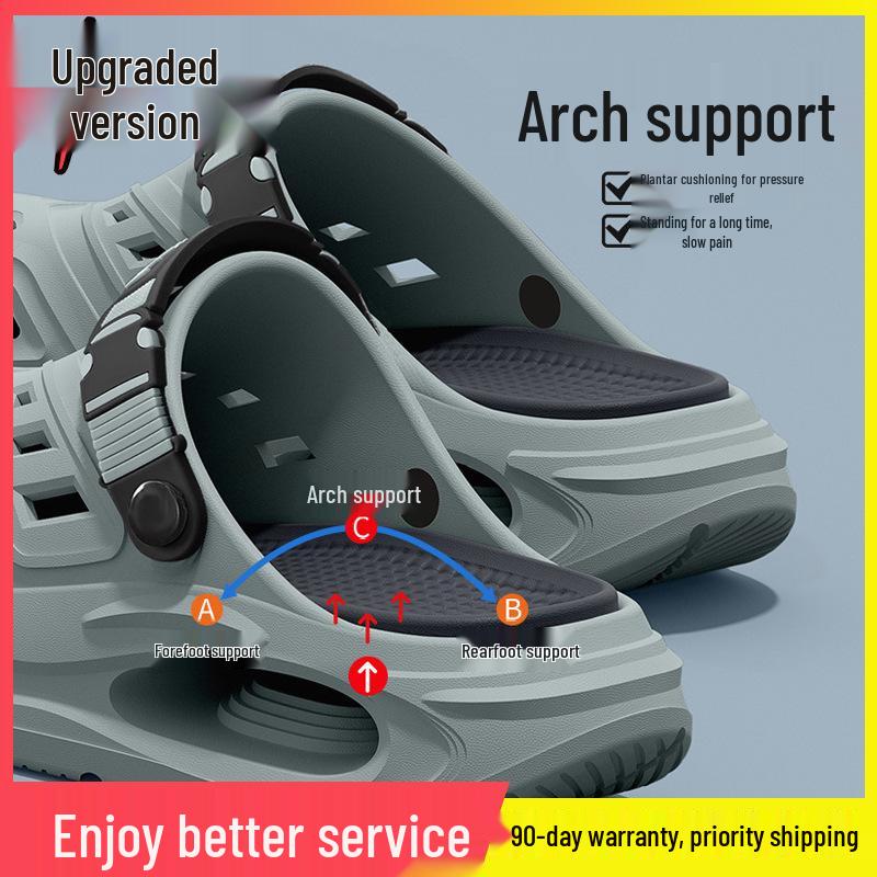 Men's 2025 Summer Outdoor Non-slip Arch Support EVA Sandals