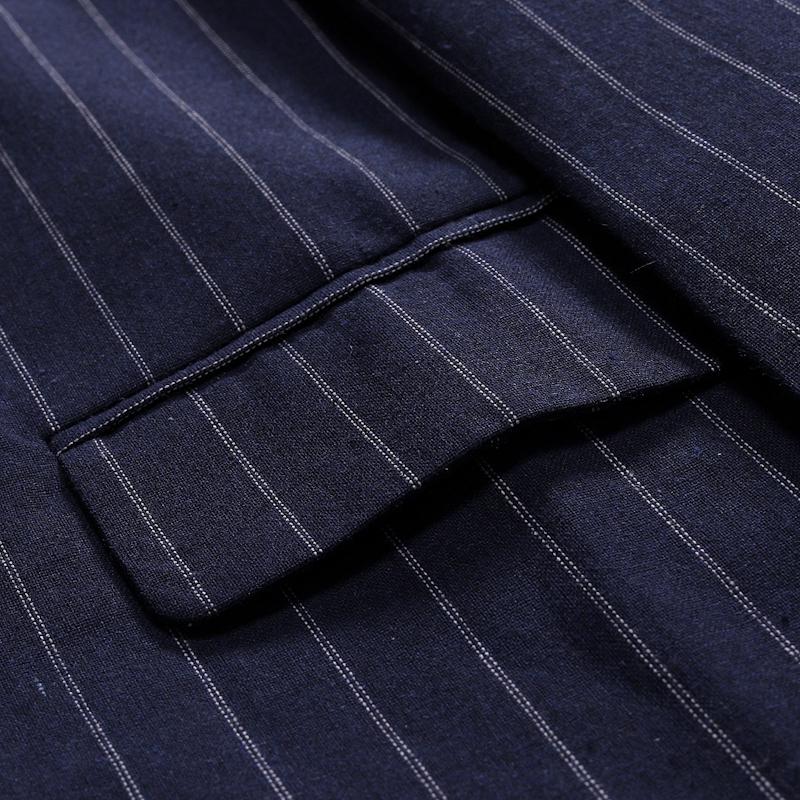 Blazer Gessato Doppio Petto da Uomo - Taglia Europea, Collezione Autunno/Inverno 2020