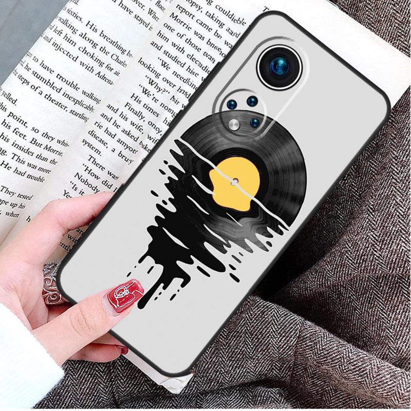 Vinyl Record Retro Case For Honor Magic 5 6 7 8 Pro Honor Win RT X9d X9c X9b X9a X8c X8b 50 70 90 400 200 Lite