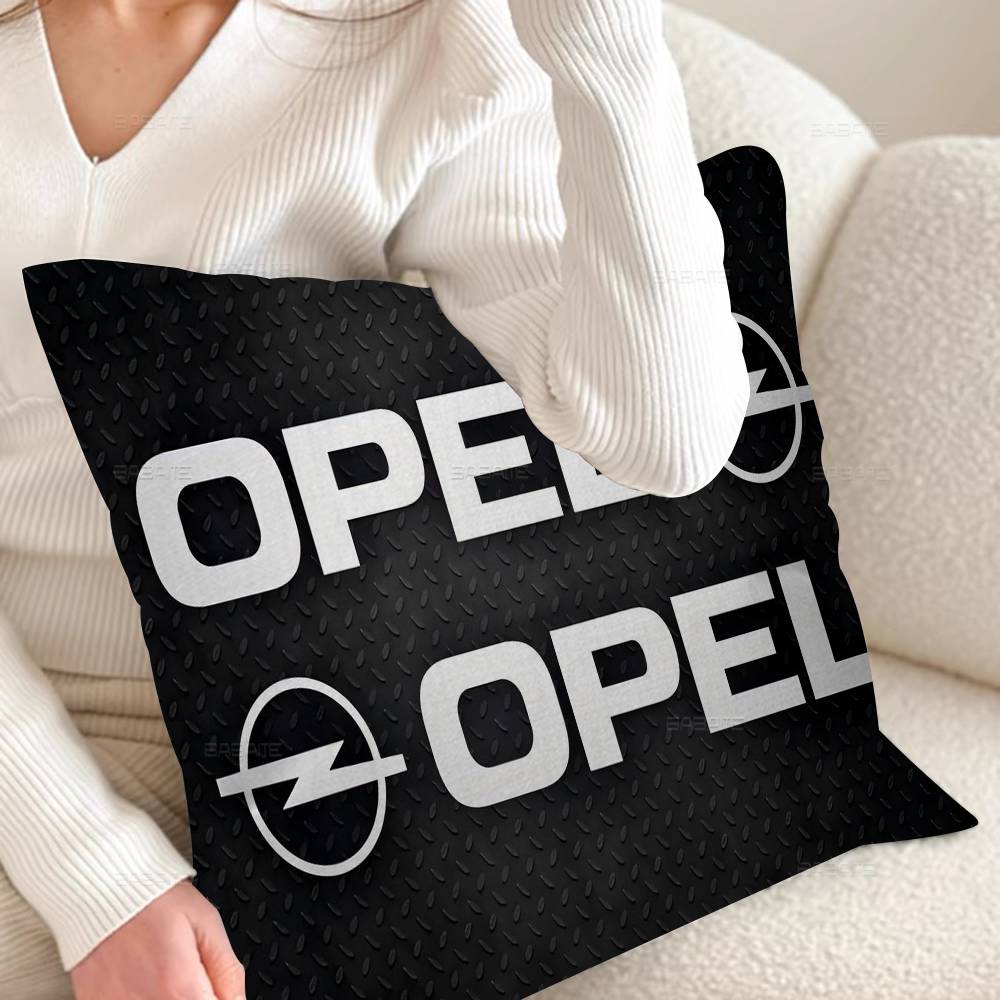 O-Opel Logo Pillow Cover Sofa Cushion Cover Home Room Decoration Children Gift