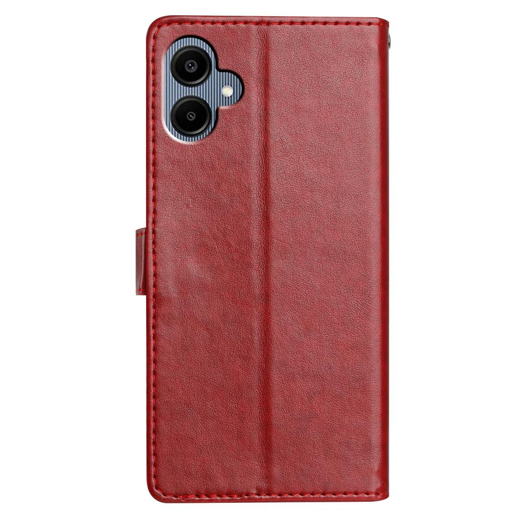 For Samsung Galaxy A07 Leather Case Wallet Stand Phone Cover with Handy Strap