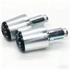 Universal Motorcycle Handlebar End Plugs Non Slip Surfaces High Effect Resistance Aluminum Weather Resistant Handle Plugs