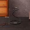 Black Coffee Filter Cup Holder Iron Coffee Supplies Coffee Dripper Stand Support Tool Coffee Filter Paper Rack Home Office