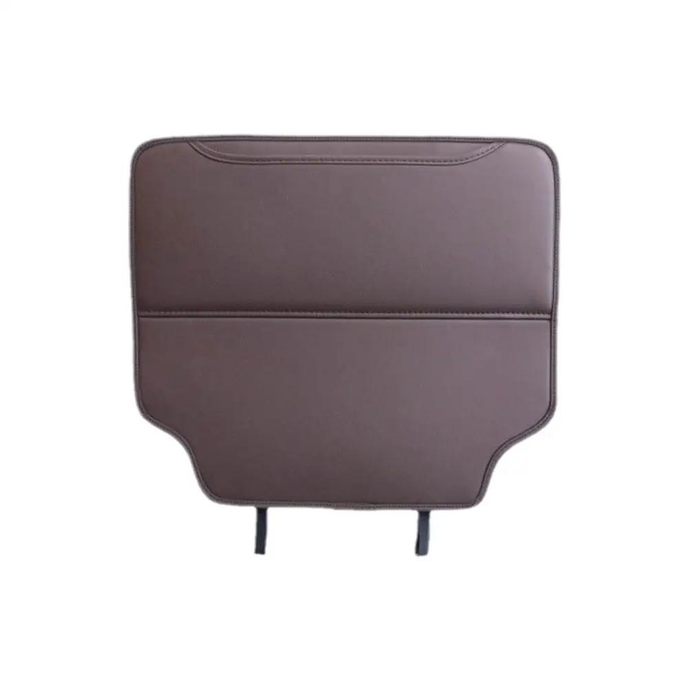 High Quality Car Seat Kid Protector PU Leather Car Seat Back Cover Protector for Kids Waterproof Seat Back Anti Kick Mat Pa T6V2