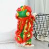 Plush Pet Clothes Polyester Chinese Style Pet Costume New Warm Winter Outfits  Visiting Clothing