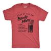 Mens Soup of The Day Bloody Mary T Shirt Funny Cocktail Mixed Drink Recipe