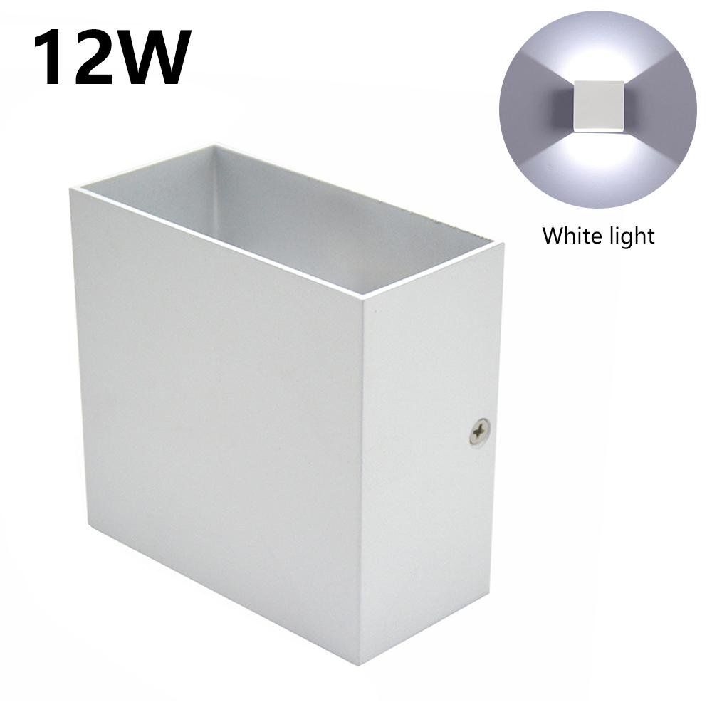 6W/12W Wall Light Porch Garden Wall Lamp Glowing Up and Down Living Room Bedroom Bedside Lamp Corridor Stair Lamp AC 85-265V