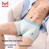 Men's Pure Cotton Antibacterial Boxer Briefs 4-Pack