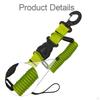 Scuba Diving Camera Lanyard Webbing Strap Portable Retractable with Quick Release Buckle for