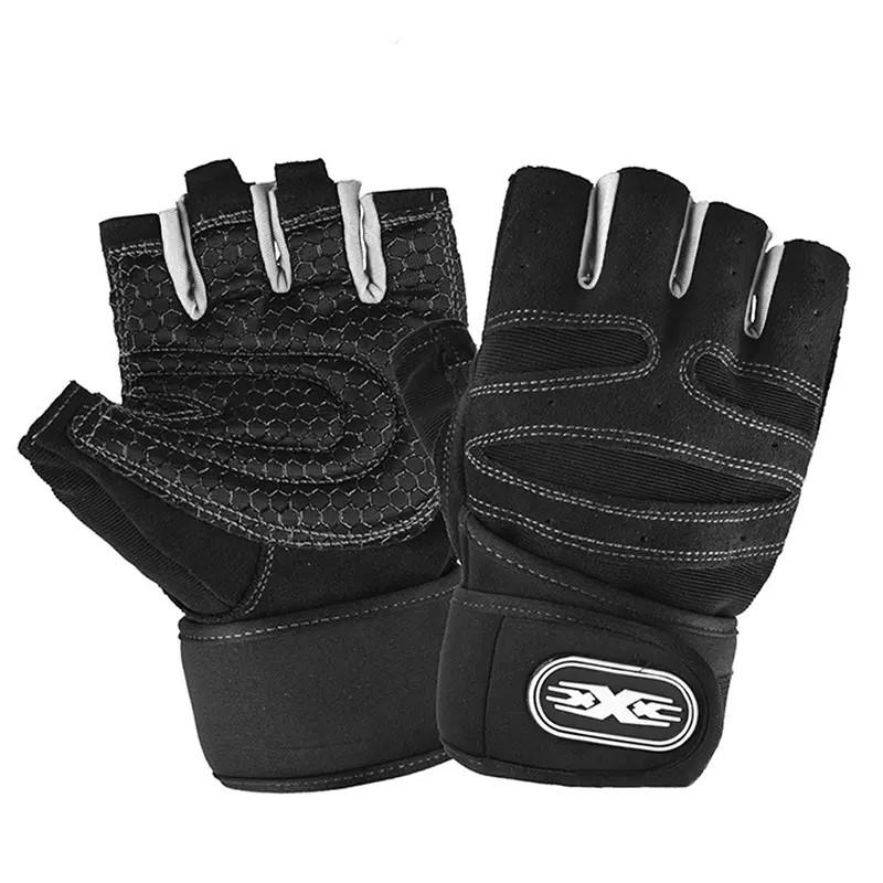Fitness Gloves for Gym Weight Lifting Body Building Training Sports Exercise Cycling Workout Gloves for Men Women M L XL