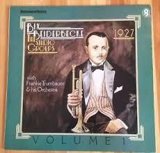 LP Record BIX BEIDERBECKE, FRANKIE TRUMBAUER  - Studio Groups - 1927 SH413 WORLD 1981 UK Jazz Used