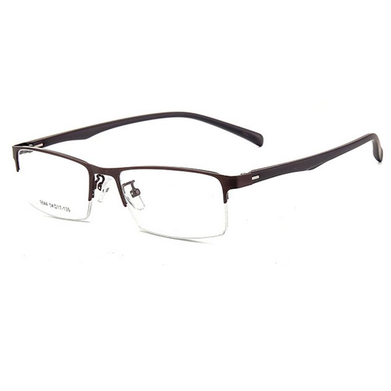 

Металлические полуободковые квадратные рецептурные очки для близорукости с анти-УФ покрытием фотохромные от 0 -0.5 -0.75 до -6 Myopia -6.0