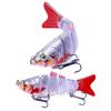 10-Color 10cm 18.2g Six-Section Hard Bait Lure for Sea Fishing