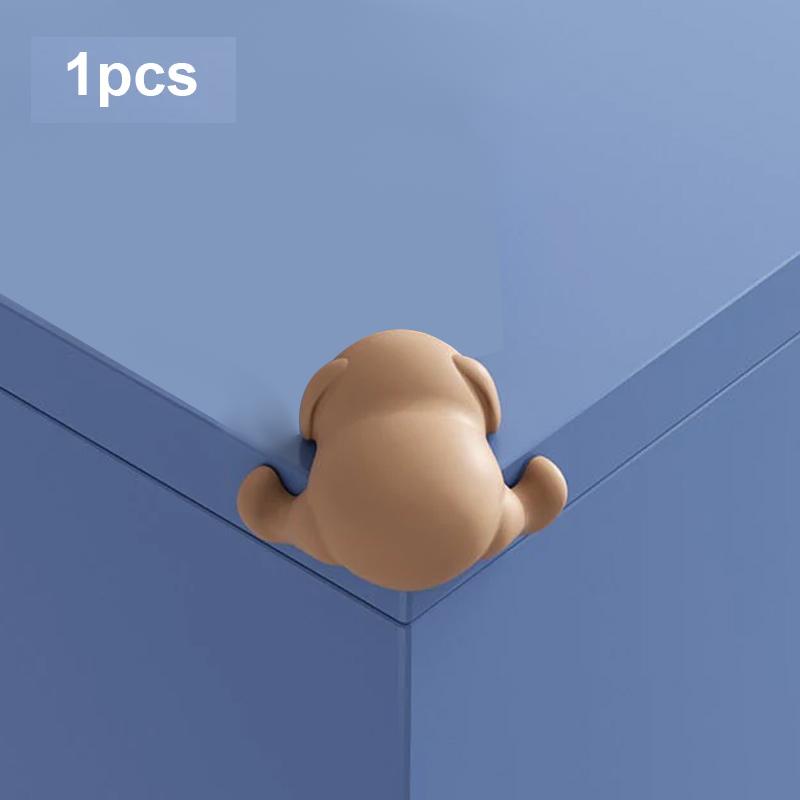 1/2/4pcs Baby Safety Puppy Table Corner Protector Safe Soft Silicone Protection Edge Cover for Furniture for Kids Security