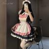 Xianyi Two-dimensional Animation Cos Uniform Japanese Sweet and Cute Plus Size Maid Dress Lolita Clothes 557