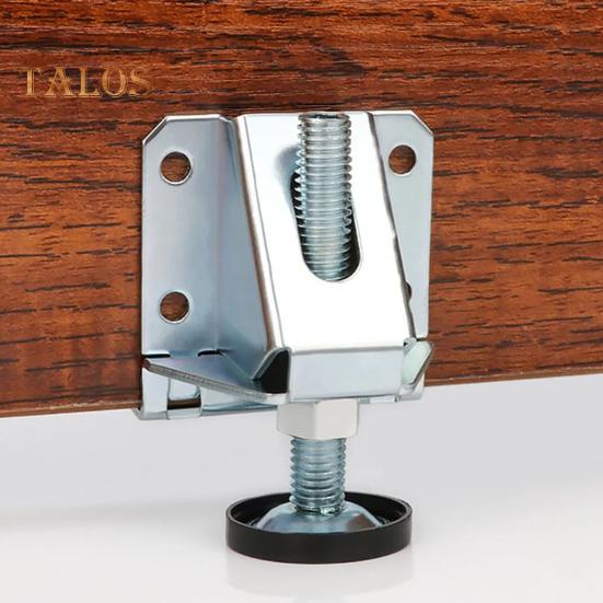 Schwerlast-Nivellierfüße 330 lbs Tragfähigkeit Höhenverstellung Rutschfestes Design Verstellbares Möbel-Nivellierfüße-Set