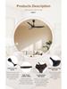 Energy-Efficient High Power Metal Ceiling Fan with Remote Control for Living Room or Hotel