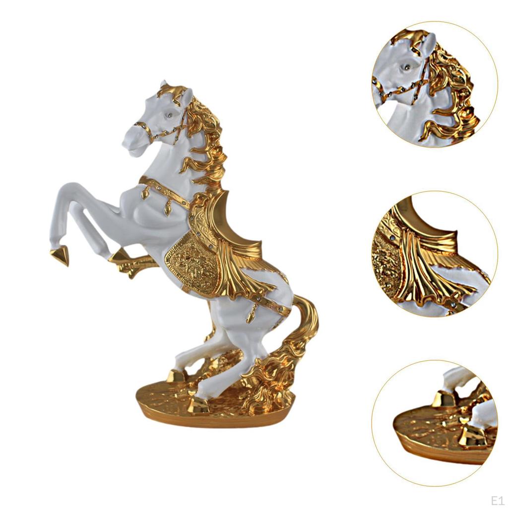 Elegant Equine Sculpture for Home Display