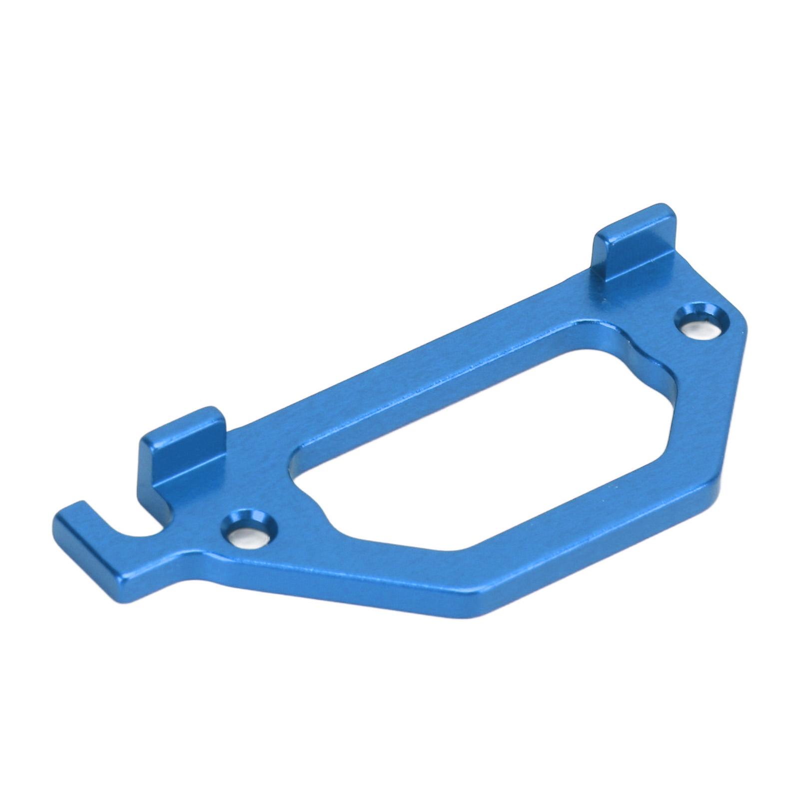 

RC Servo Mount Aluminum Alloy Servo Mount Upgrade Parts for Traxxas Latrax Teton 1 18 RC Crawler Car Blue синій