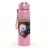 1PC Horror Clown Retro Skull Graphic Print 750ml Portable Sports Water Bottle Leakproof Gym Outdoor Travel Drink Cup