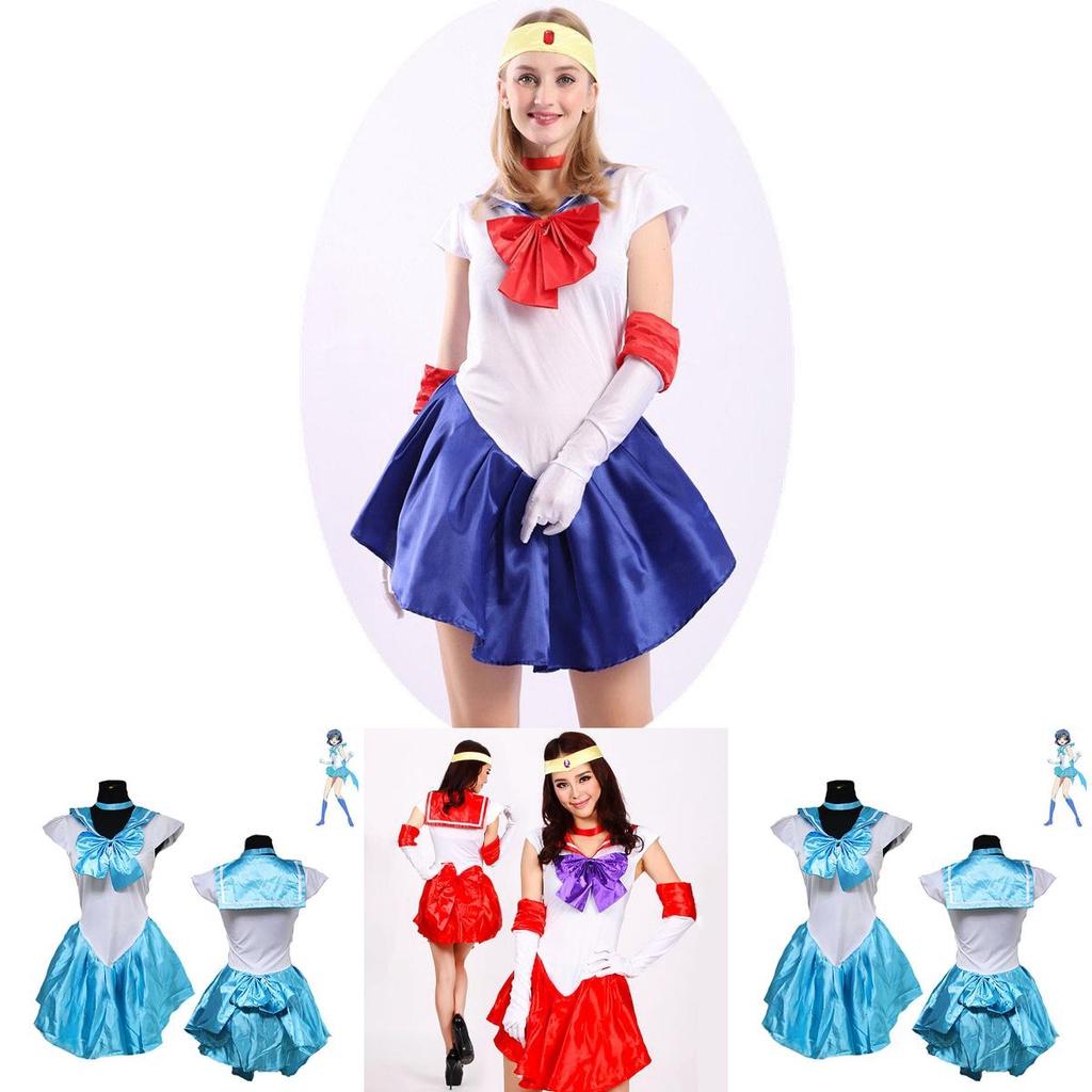 Stunning Sailor Moon Style Dress With Exquisite Workmanship For Halloween Cosplay