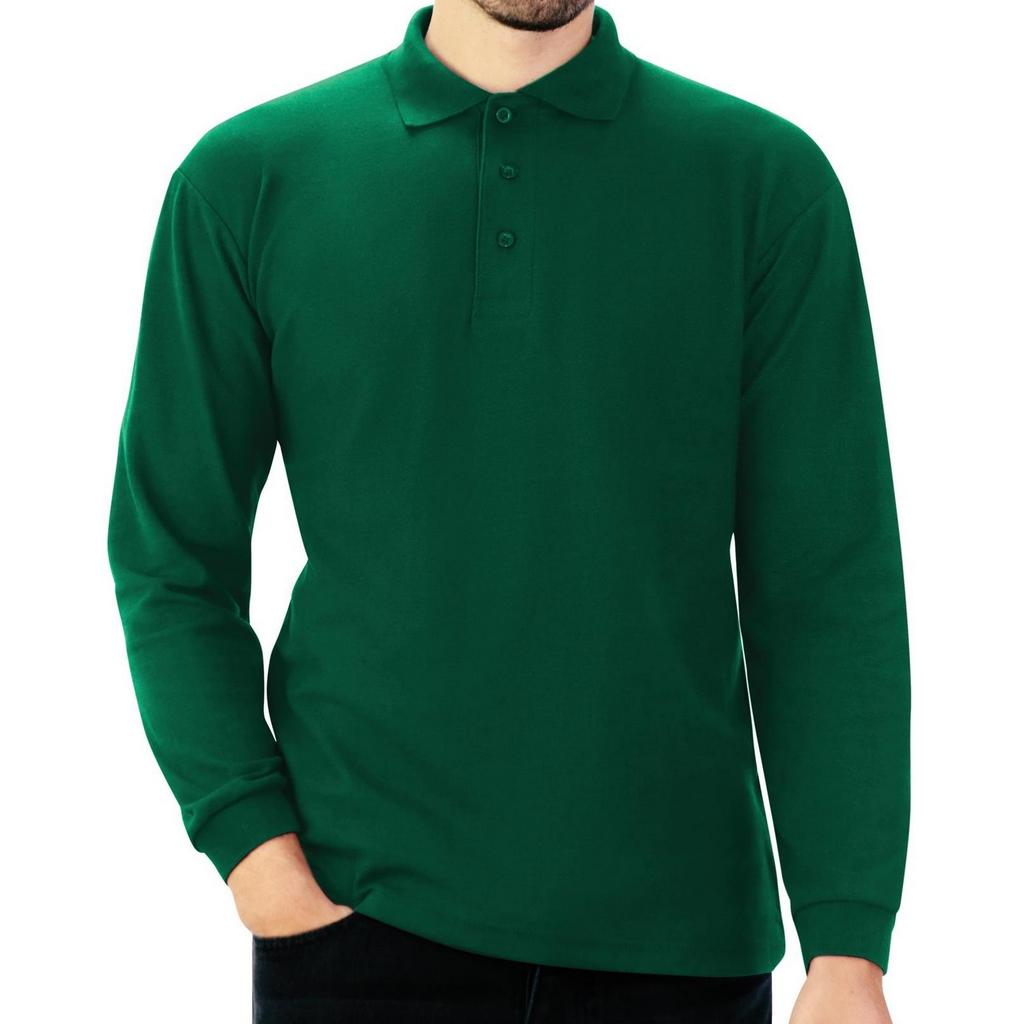 Casual Classic Pánské polo s dlouhým rukávem