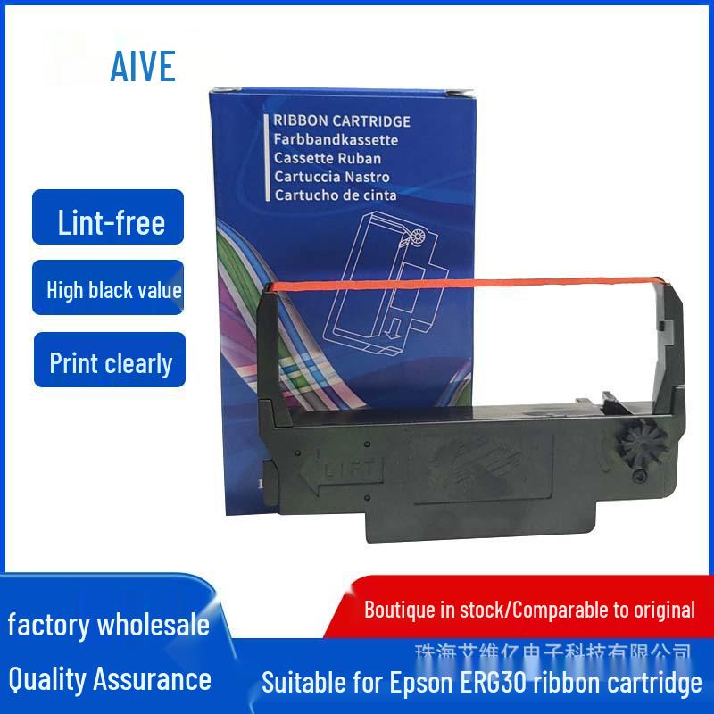 

Epson ERC38/34/30 Ribbon Cartridge Core for Dot Matrix Printers Red-Black Ribbon Holder
