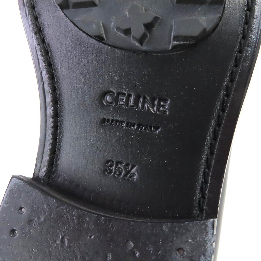 Tolle CELINE Lederschuhe schwarzes Leder Damen 35.5 Gebraucht