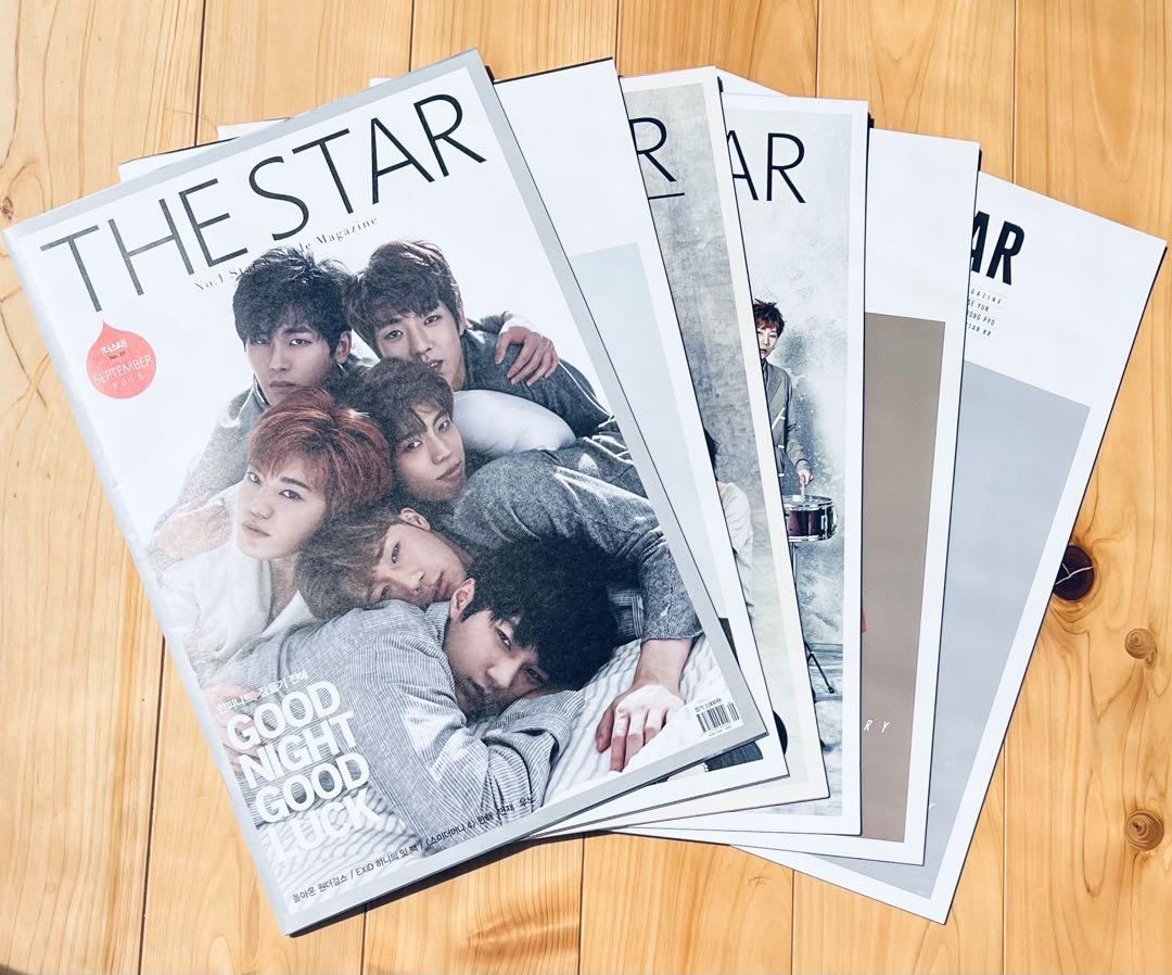 

[USED] 6 copies of Korean magazine THE STAR INFINITE rare item