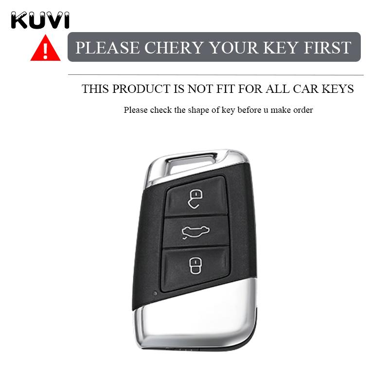 New Fashion Tpu Car Remote Key Case Cover Shell For Vw Volkswagen Passat B8 Magotan For Skoda Kodiaq Superb A7 Smart Keyless