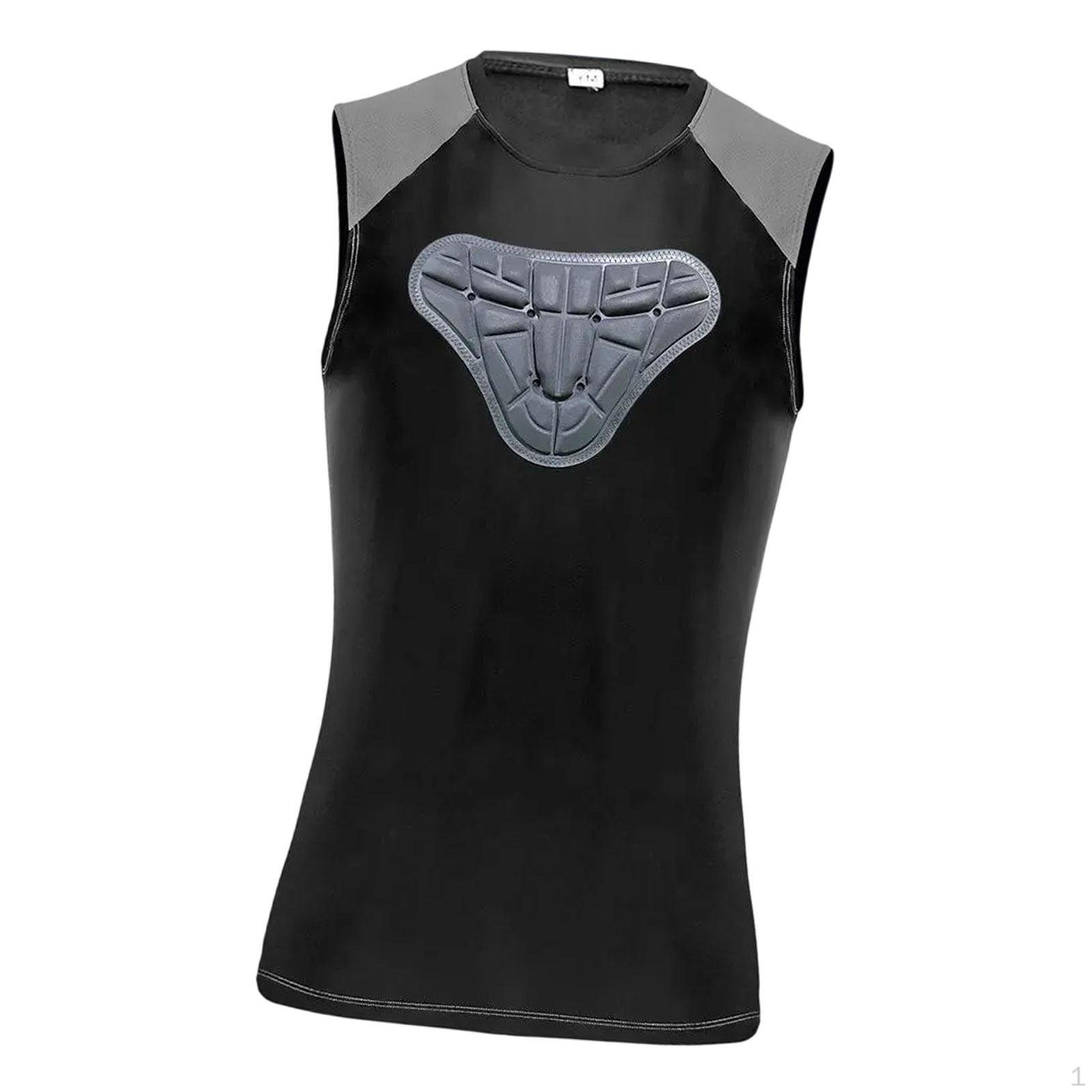 

Мужской защитный жилет для защиты груди и ребер, баскетбольный футбол, защитное снаряжение, софтбол XXL