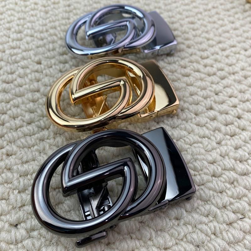 4,0 cm Herren Automatik Legierung Buchstaben Serie Gürtelschnalle