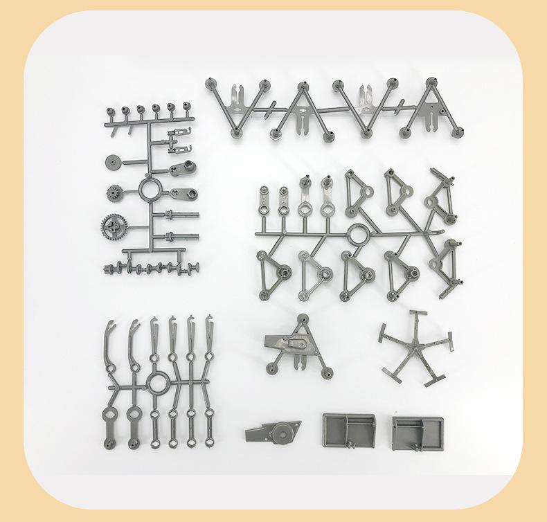 Wind-Powered DIY Bipedal Robot Kit for Students: Creative Science Experiment Puzzle Toy