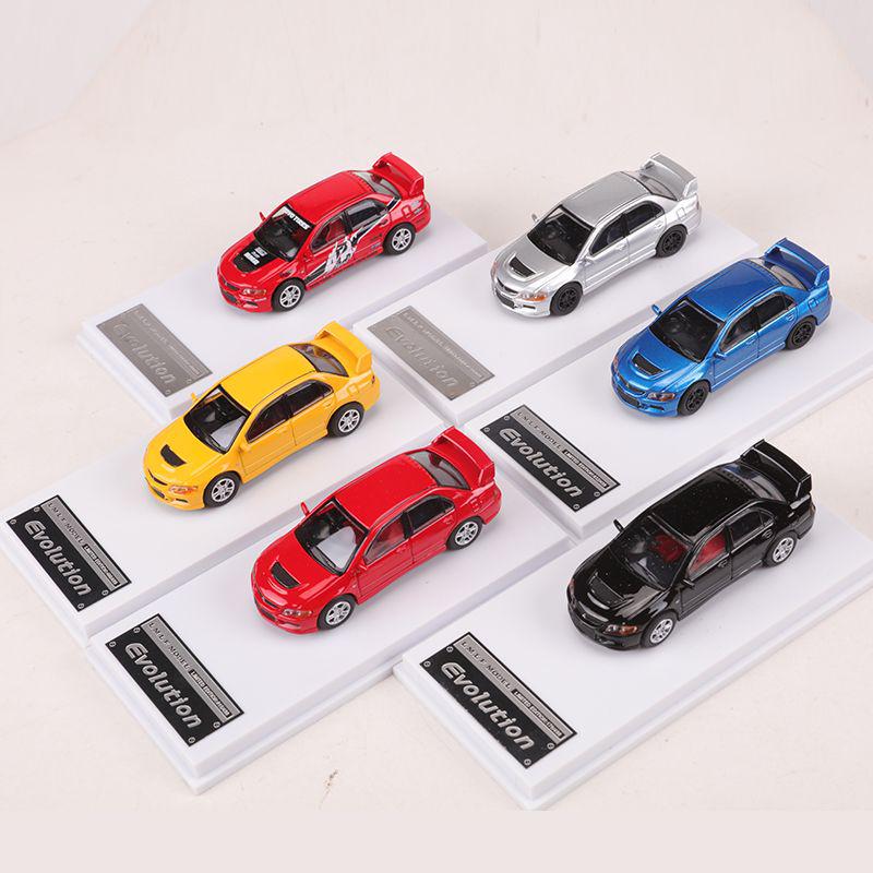1:64 Scale Mitsubishi Lancer EVO IX Alloy Car Model Ornament Collection