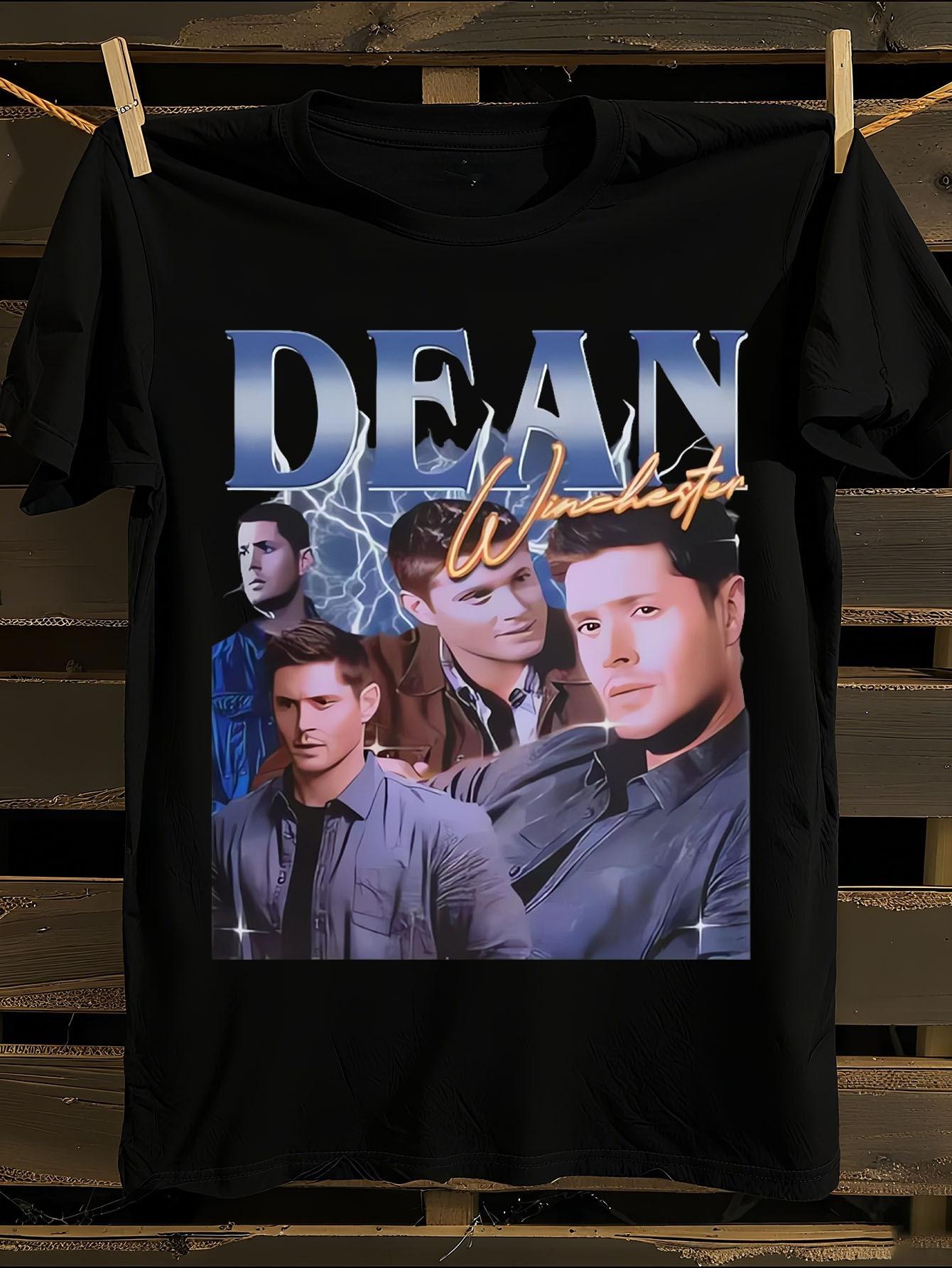 Dean Winchester Supernatural TV Show Graphic T-shirt XXXL