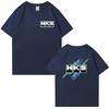 ZX 2026 neues Sommer verbessertes HKS Endless Auto Grafik Kurzarm Herren T-Shirts Unisex T-Shirt beidseitiges Oberteil
