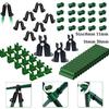 10pcs Plant Support A-Btype Fixed Clip, Awning Pillar Plant Grafting Stakes Connector Climbing Vine Bracket Garden Accessories