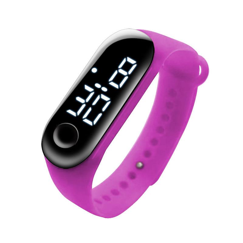 Trendy Fashion Waterproof Sports Electronic Watch, Male And Female Students Mountaineering Outdoor Led Wrist Watch