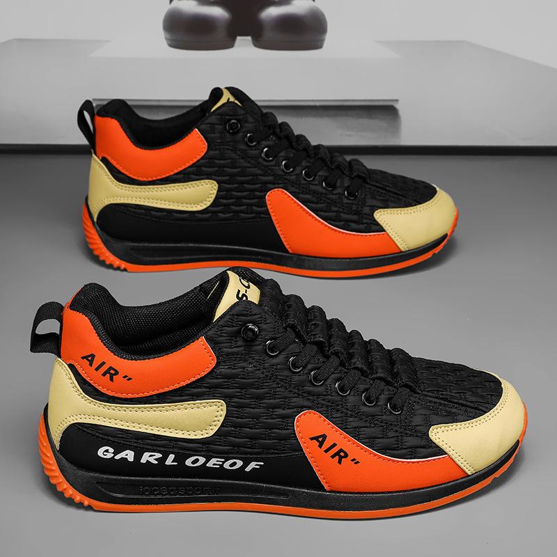 

Men s shoes, spring Forrest Gump shoes, fashionable soft-soled beanie shoes, color-blocking, versatile casual shoes, student sneakers, running trendy 44