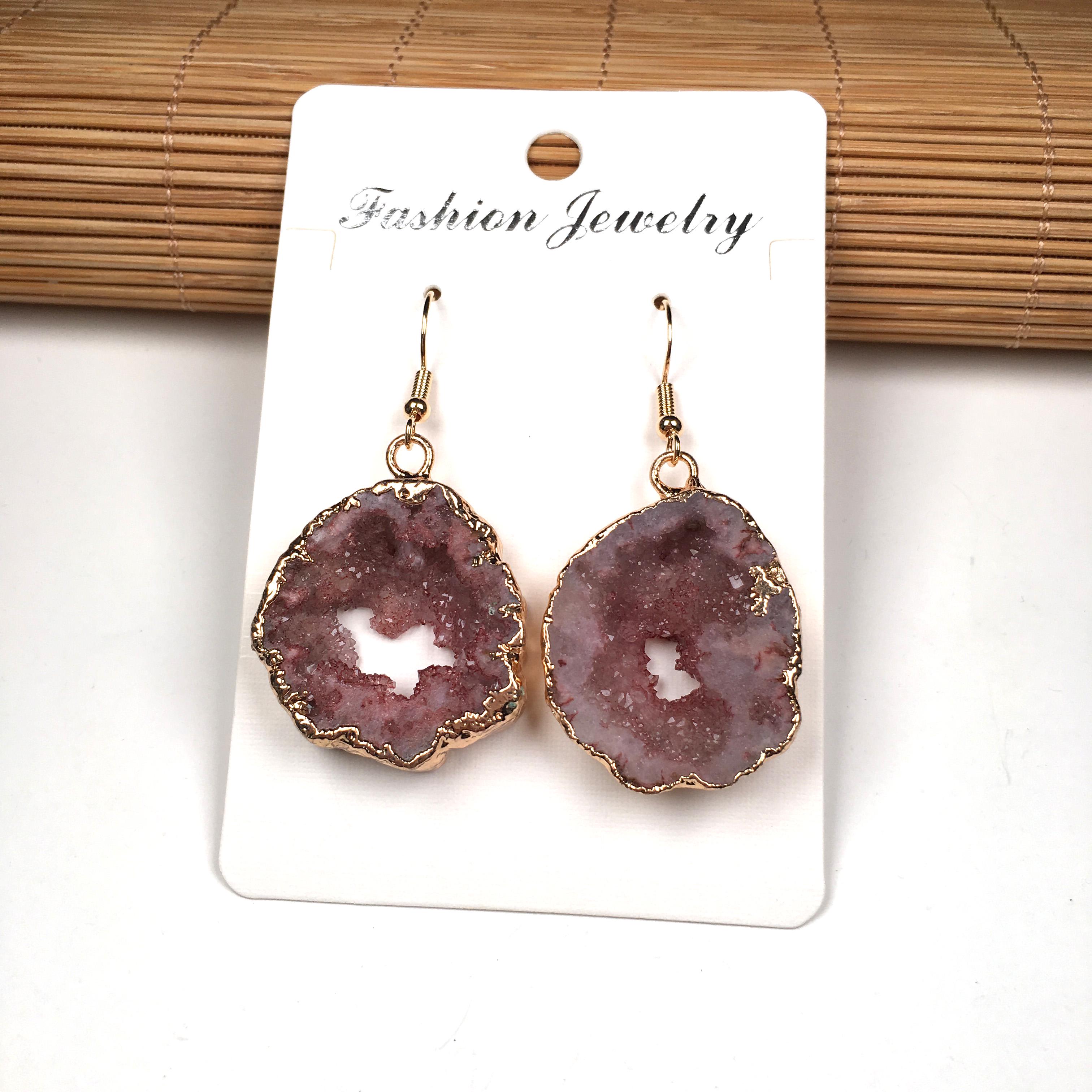 

Радужные серьги с блестками из агата неправильной формы, подвески-капельки для элегантных женщин, одежда для свадебной вечеринки, ювелирные изделия