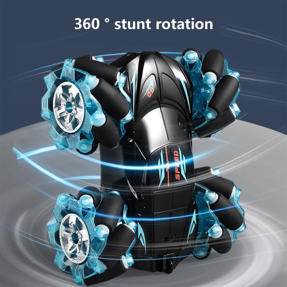 Xaoshaoyi RC Stunt Car for Kids, 4WD Remote Control Car Spins and Flips | Indoor & Outdoor Toy Compatible with Boys 4-7