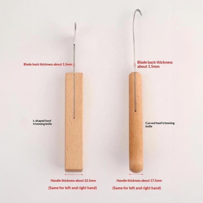 1Pcs Goat Cow Sheep Pig Livestock Hoof Knife Farm Cattle Horses Hoof Cutter Right Left Hand Animal Foot Pruning Veterinary Tools