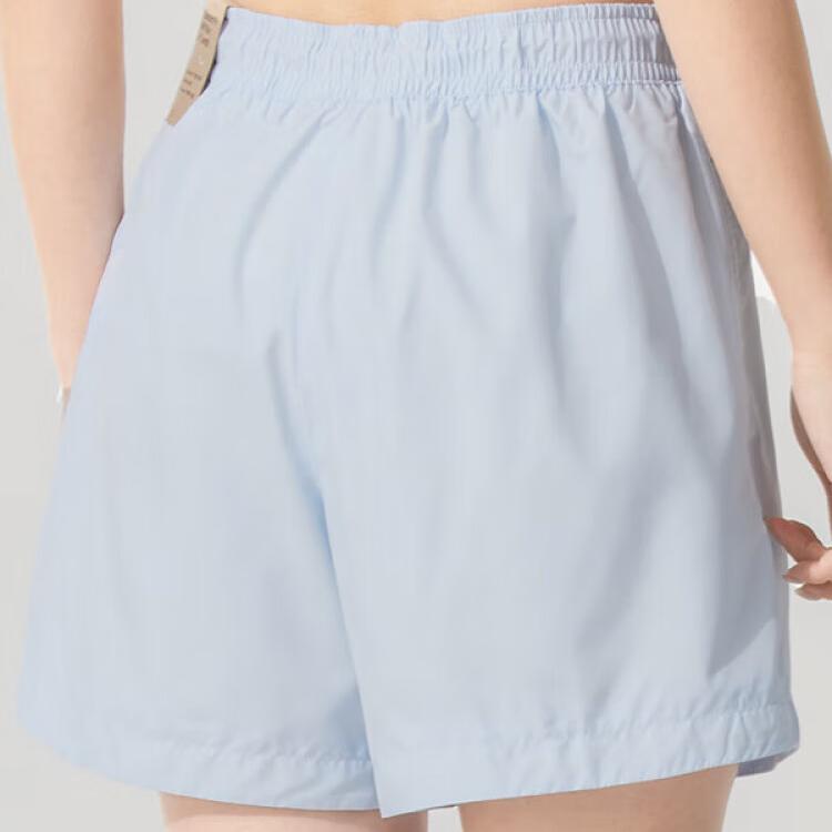 Nike Fashion Woven Breathable Ice Silk Casual Shorts Women Shorts Blue HM8980-423