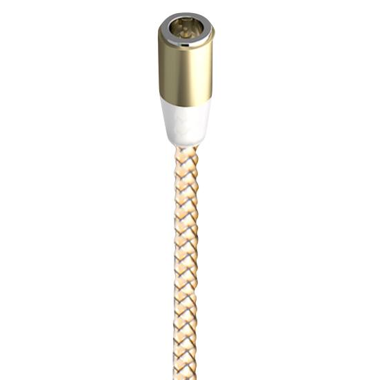 3A magnetisches USB-Kabel, schnelles Aufladen, Typ-C-Micro-USB-Rundkabel für Mobiltelefone