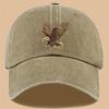 Eagle Print Baseball Cap, Adjustable for Both Men and Women, Suitable for Hiking, Fishing, and Vacation Exploration